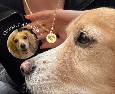 Personalized Pet Portrait Necklace