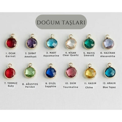 Cat Birthstone Bracelet