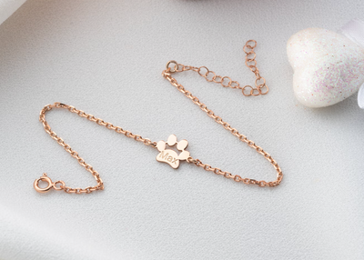 Paw Charm Bracelet