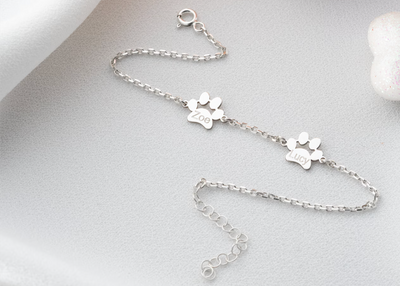 Paw Charm Bracelet