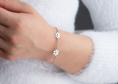 Paw Charm Bracelet